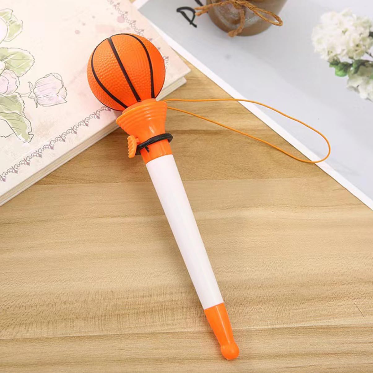 NUOBESTY 4 Set Penna A Sfera Da Basket Penne Per Ragazzi Evidenziatori Cestino Sport Netball Pennagel Penne A Inchiostro Nero Per Donna Penne A Sfera Da Basket Plastica 6 Pezzi * 4