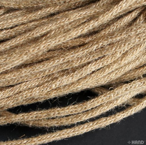 Corde à tresses fines HAND BRT25 marron 5mm de 8m pour vos travaux