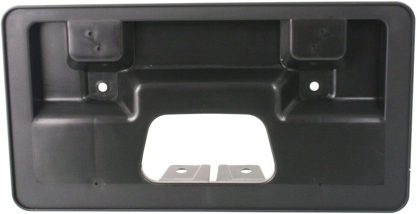 DAT AUTO PARTS Front Bumper License Plate Frame Tag Mounting Bracket Holder Replacement for 2007-2009 Honda CR-V Black Textured HO1068105 71145SWAA00