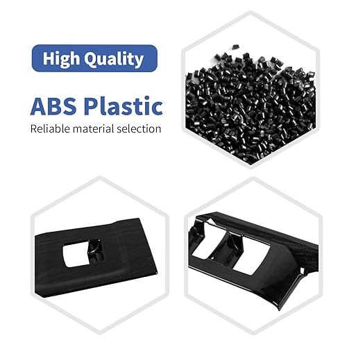 Miniatura 10 de RT-TCZ Cubierta para interruptor de elevación de ventana eléctrica Silverado para Chevy Silverado 2019-2021 para GMC Sierra 2019-2022 Accesorios