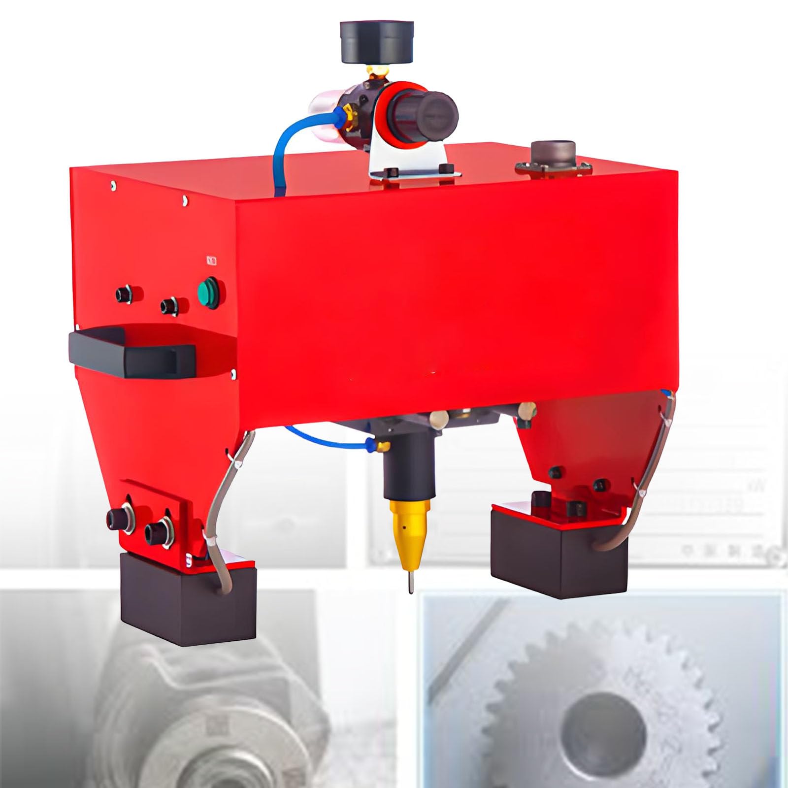 LwiftGal Pneumatic Metal/Dot Peen Metal Marking Machine, Portable Metal Pneumatic Dot Peen Marking Machine for VIN Code, Frame Chassis Number 170 * 110mm
