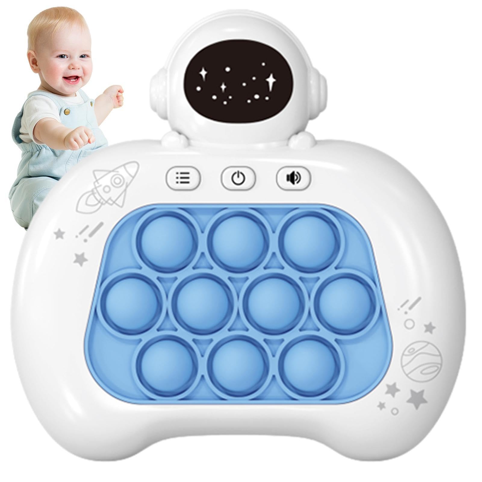 Amazon.co.jp: プッシュポップ 光る 電動 ポップイット スクイーズ