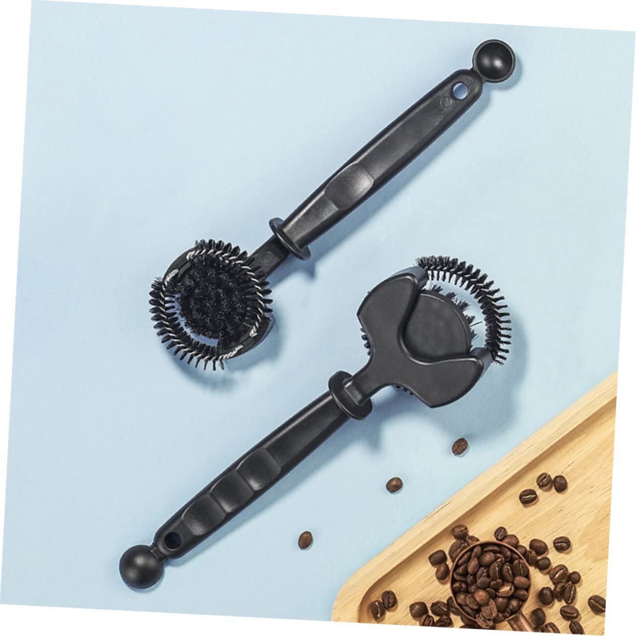 Alipis 3 Piezas Cepillo De Limpieza Para Cafeteras Limpiador De Maquinas De Cafe Limpiador De Maquinas De Espresso Cepillo De Café Espresso Con Cerdas Desmontables Café Exprés Abs Black