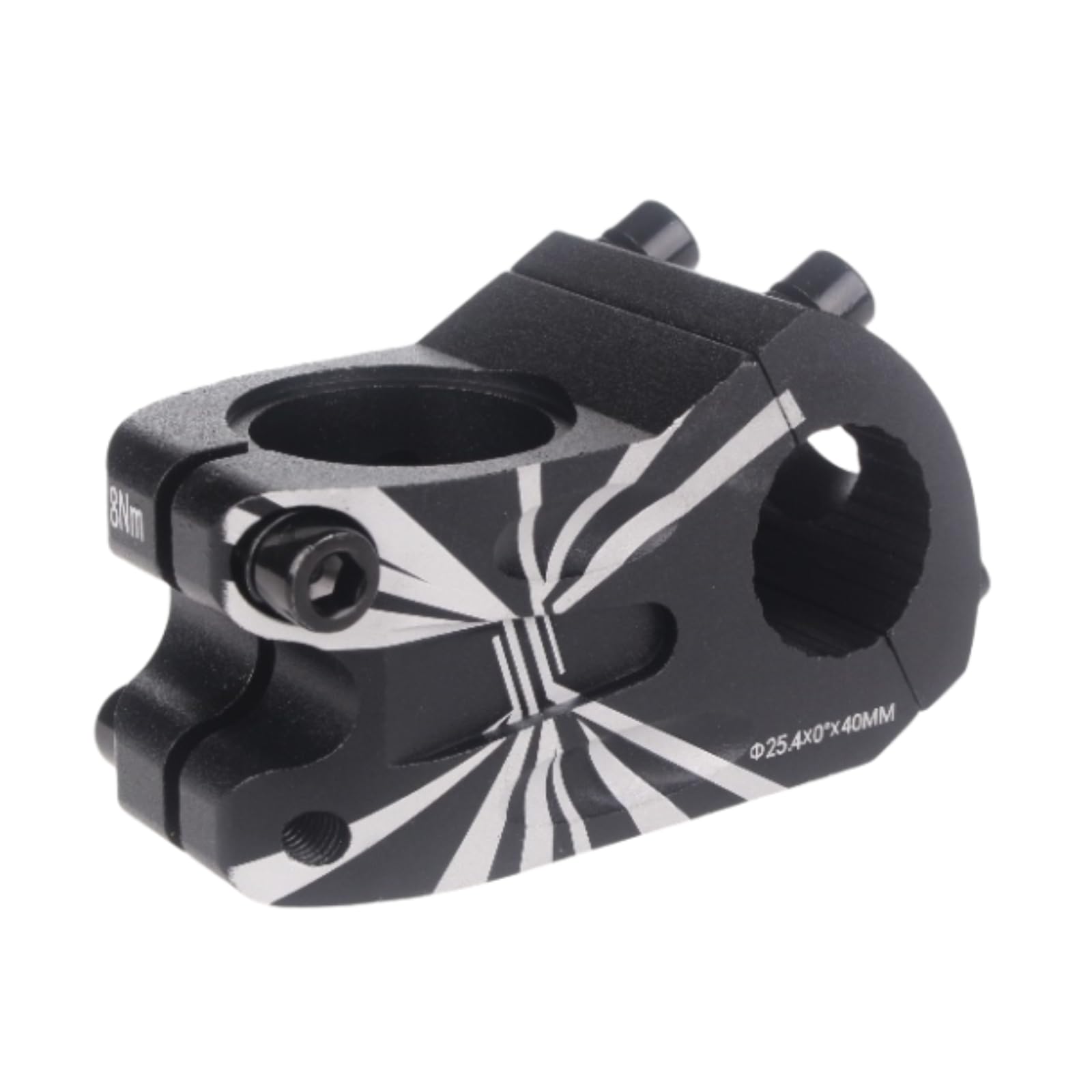 Bike Stem Mountain Bike Stem-31.8mm Bike Handlebar Stem Aluminum Alloy Short Handlebar Stem for Most Bicycle MTB Track Bike Cycling Road Bike Fixed Gear Bicycle