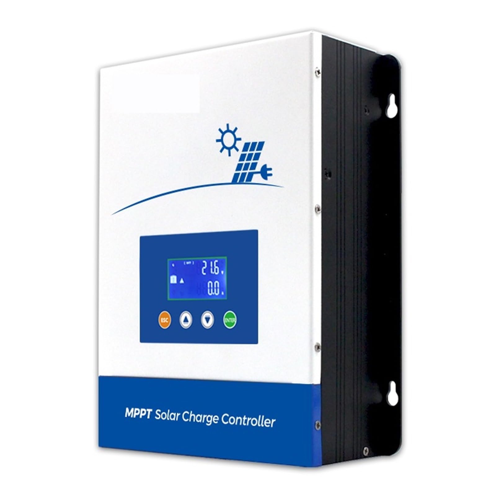 Controlador Solar MPPT de ajuste máximo 150VDC con regulador LCD retroiluminado eficaz