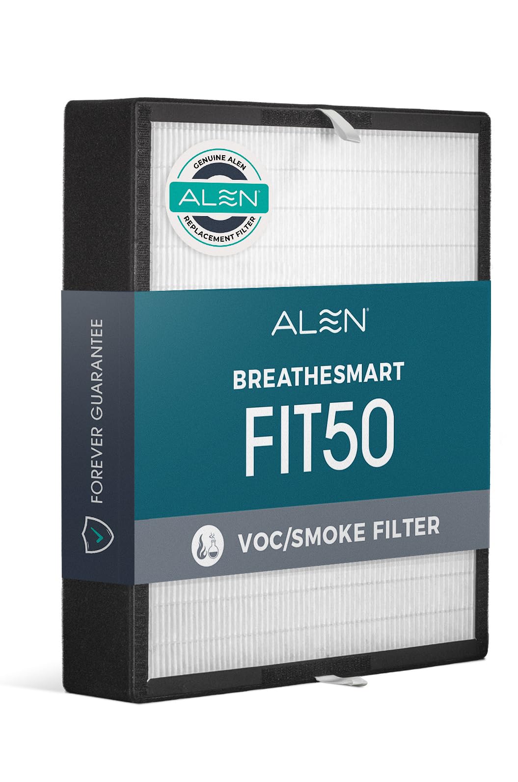 Photo 1 of Alen Air Filter FF50-VOC/Smoke Replacement HEPA Filter for BreatheSmart FIT50 Air Purifier - Captures Allergens & Dust + VOCs & Smoke (1 Filter)