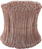 alambre recocido calibre 18 ficha tecnica  Triuso ollaos alambres de recocido 1,2 x 180 mm farbwelten M, 2 ojales, cintura 1000 pcs para taladro antigua alambre de amarre hormigón