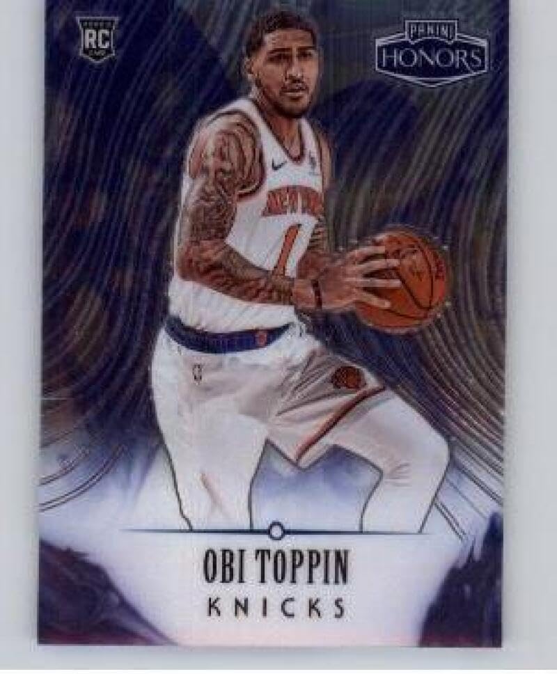 2020-21 Panini Chronicles #600 Obi Toppin RC Rookie New York Knicks NBA Basketball Trading Card