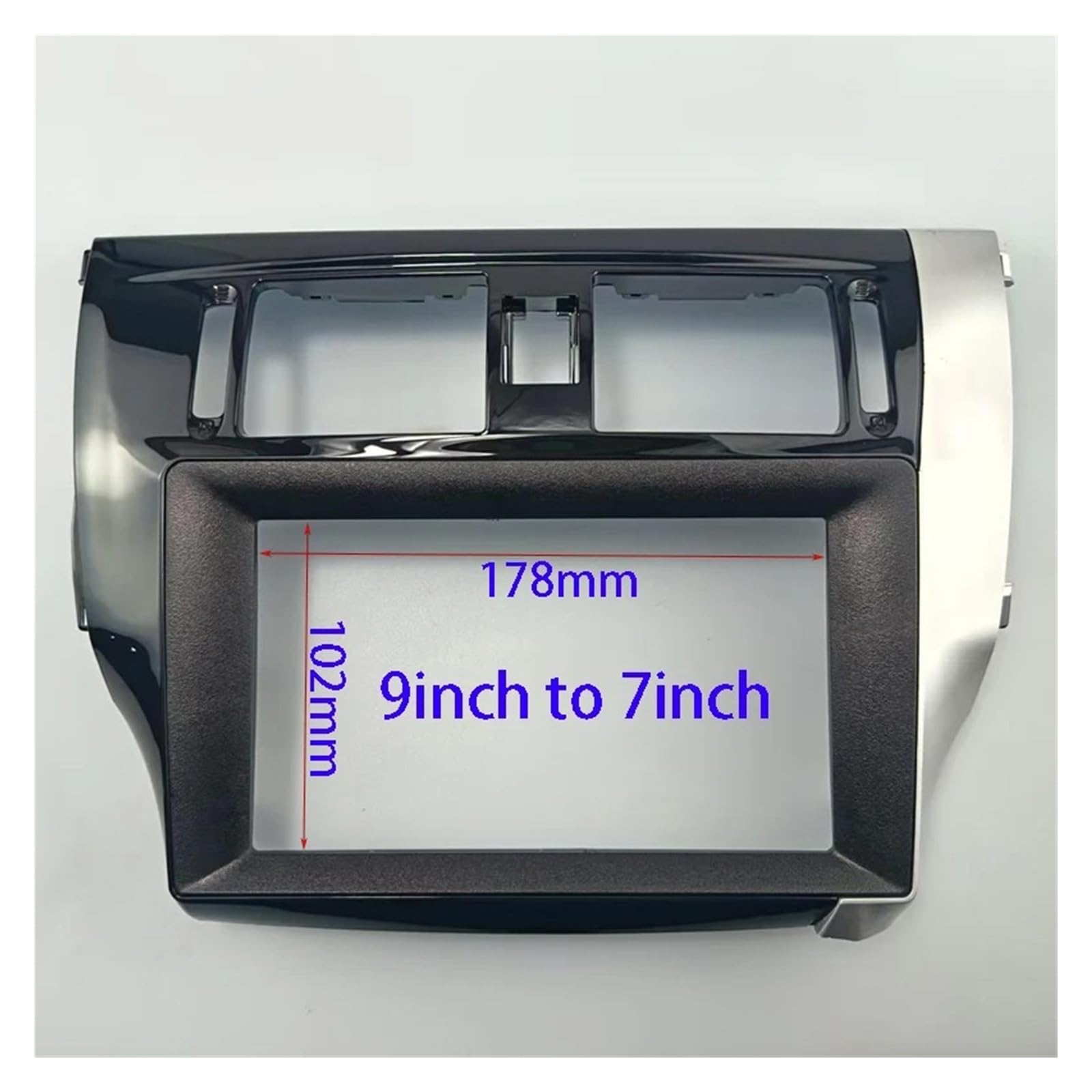 Mascherina Autoradio Cornice Stereo 7/9 Pollici Autoradio Fascia Auto Stereo Installare Dash Pannello Kit Telaio per Grande per Parete per VOLEEX C30 2012 2013 2014