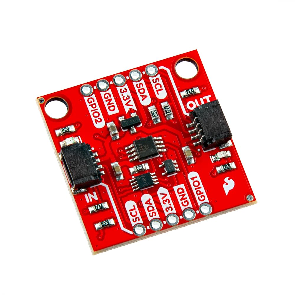 SparkFun Qwiic Power Switch - PCA9536 - Dual Bidirectional I2C Bus Voltage-Level Translator- Operating Voltage (VCC): 2.3V to 5.5V