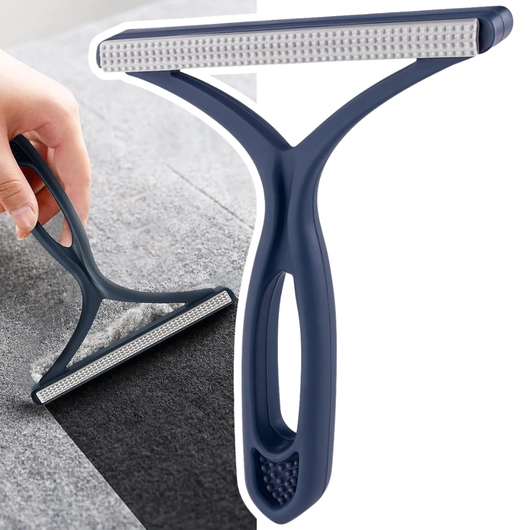 Scheerset met anti-pilling / kam, draagbaar, handborstel, anti-polish voor kleding uit huis / Wood Fuzz