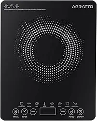 AGRATTO COOKTOP INDUCAO ACKI01I-02 PRETO 1 BOCA 2000W 220V