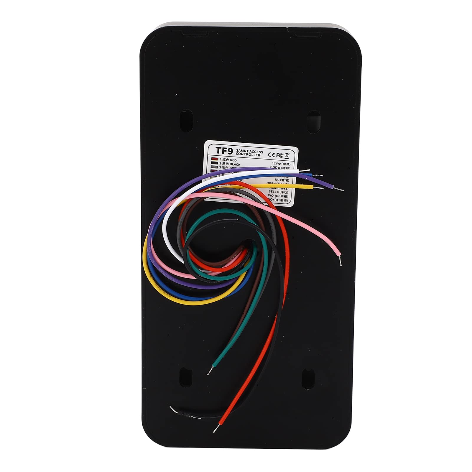 Pilipane Sistema De Control De Acceso Al Aire Libre TF9, Sistema De Control con Tarjeta De Contraseña De Huella Digital, Sistema De Control De Acceso Impermeable con Aplicación NFC