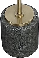 Vista 5 de Uttermost Laurier - Mesa redonda de latón cepillado de 11 3/4 pulgadas de ancho