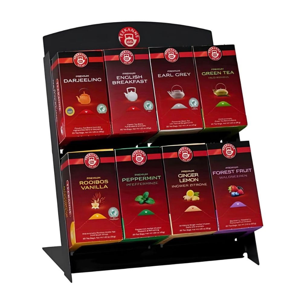 Teekanne Teebar Gastro Premium 8er Stahl 342x284x189 für 8x20er