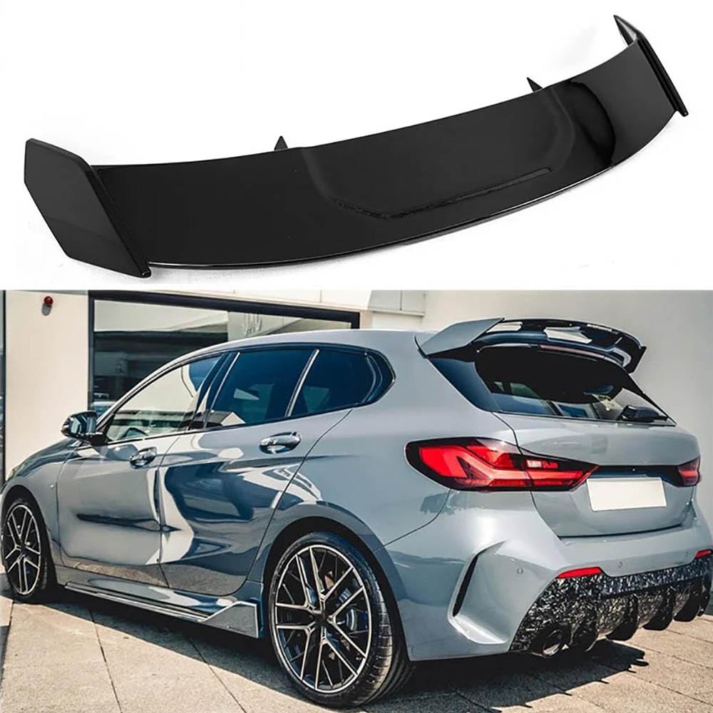 Glossy Black Car Rear Trunk Window Roof Spoiler Wing for BMW 1 Series F40 M135i 128ti 118d 2019-2023 Car Styling Body Exterior Accessories