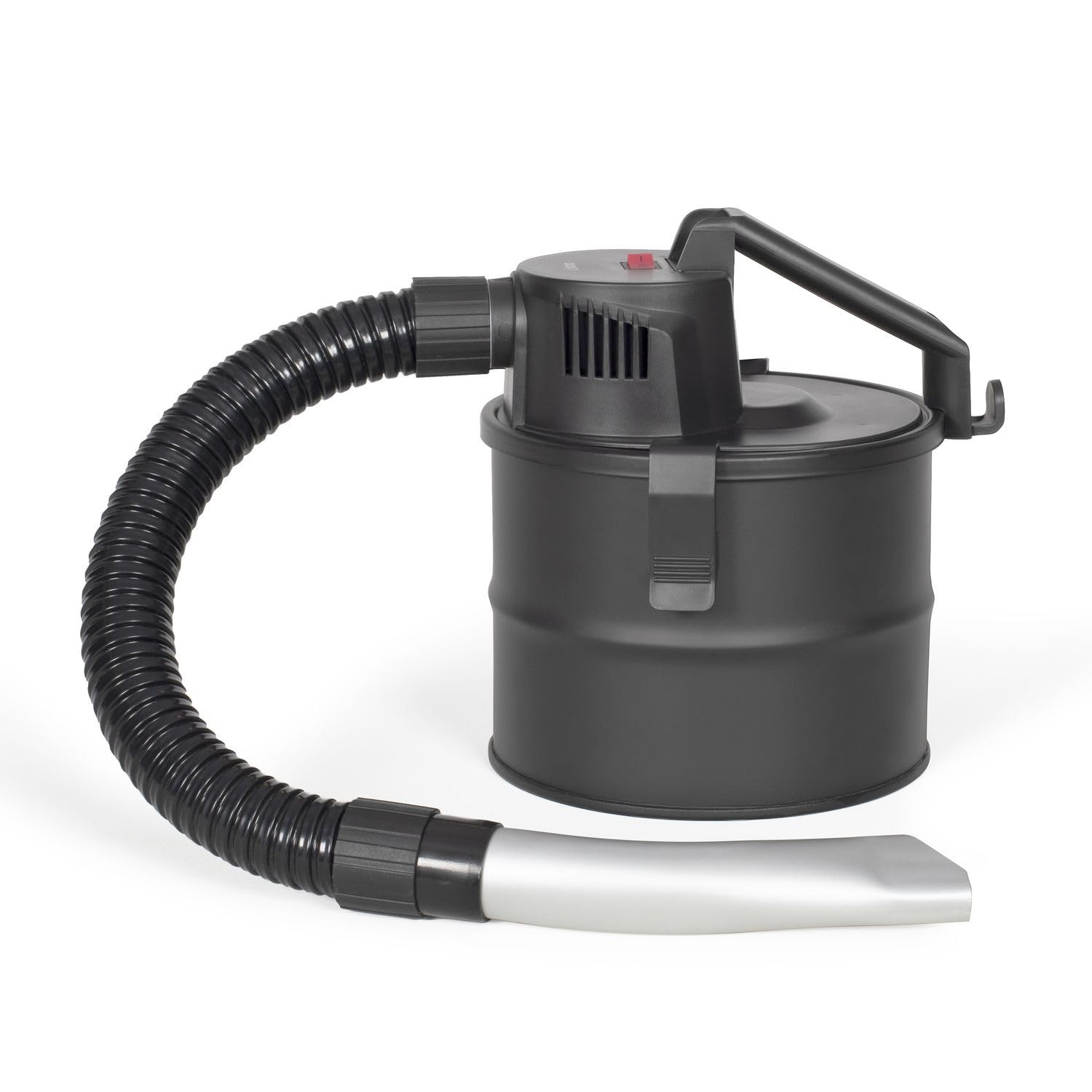 BM TOOLS Aspirateur à Cendres DOH139 Livoo 600W cuve en métal 4L - cheminée, poêle à Bois ou Barbecue - Noir