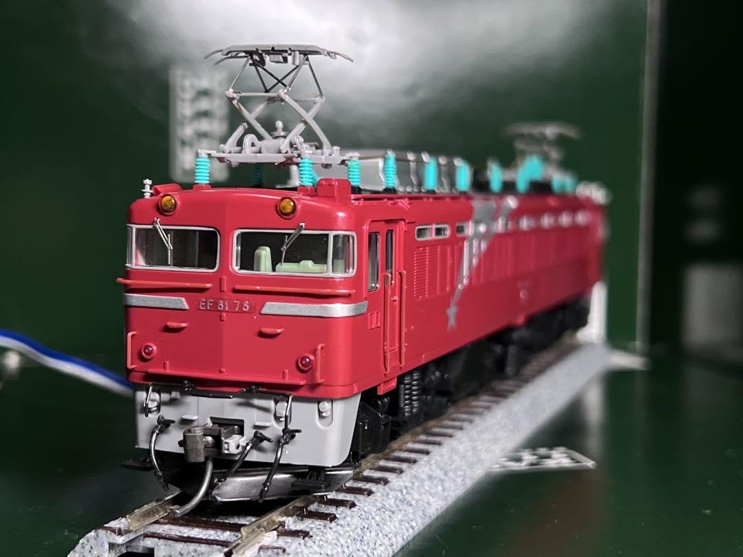 TOMIX HO-102 EF81形　電気機関車　北斗星カラー TOMIX HO-102 EF81形 電気機関車 北斗星カラー 模型・プラモデル