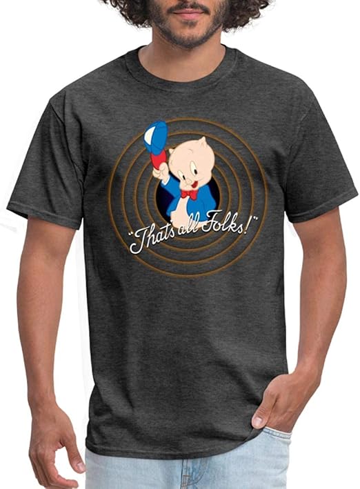Looney Tunes Porky Pig Men's TShirt Amazon.de Bekleidung