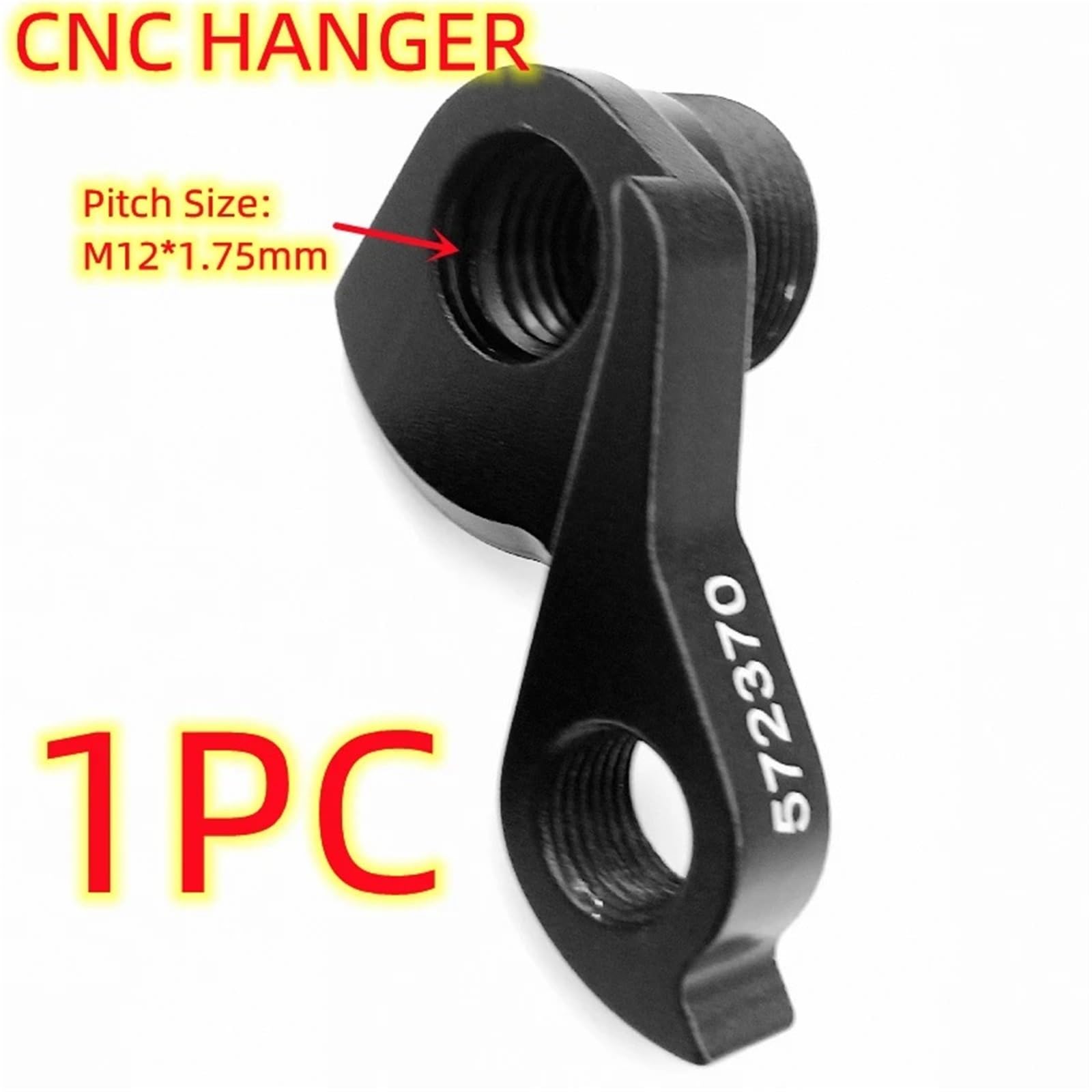 1Pc 572370 Forcellino del deragliatore della bicicletta for TREK Superfly Ht Carbon 142X12 Procal Farley Stache Procaliber Thru Axle Dropout 318001