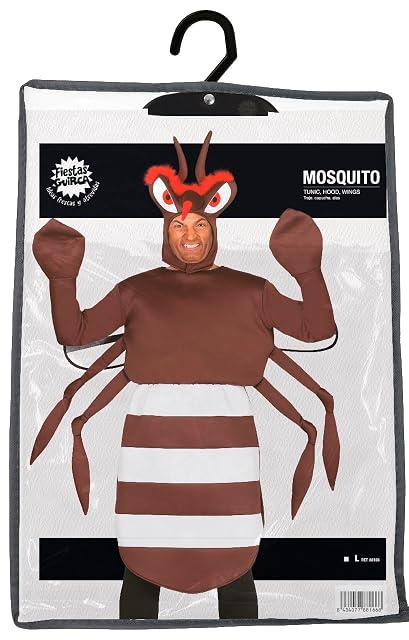 Foto 6 de 6 de Disfraz de Mosquito Rayas para adulto L
