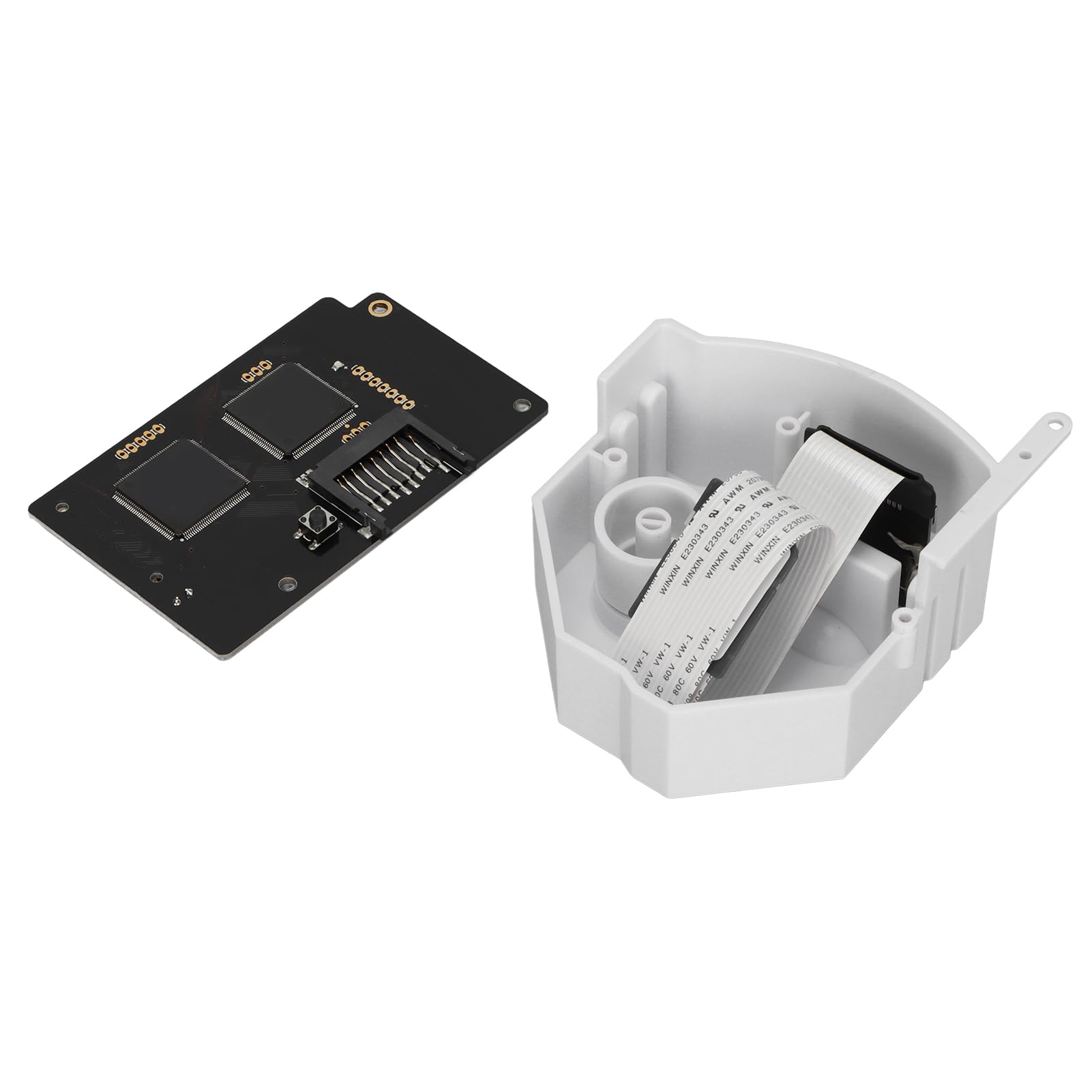 Scheda di Simulazione unità Ottica V5.5 con Scatola per Schede di Espansione per Console Dreamcast Materiale Robusto Ad Alta compatibilità per gli Appassionati di Giochi (#3)