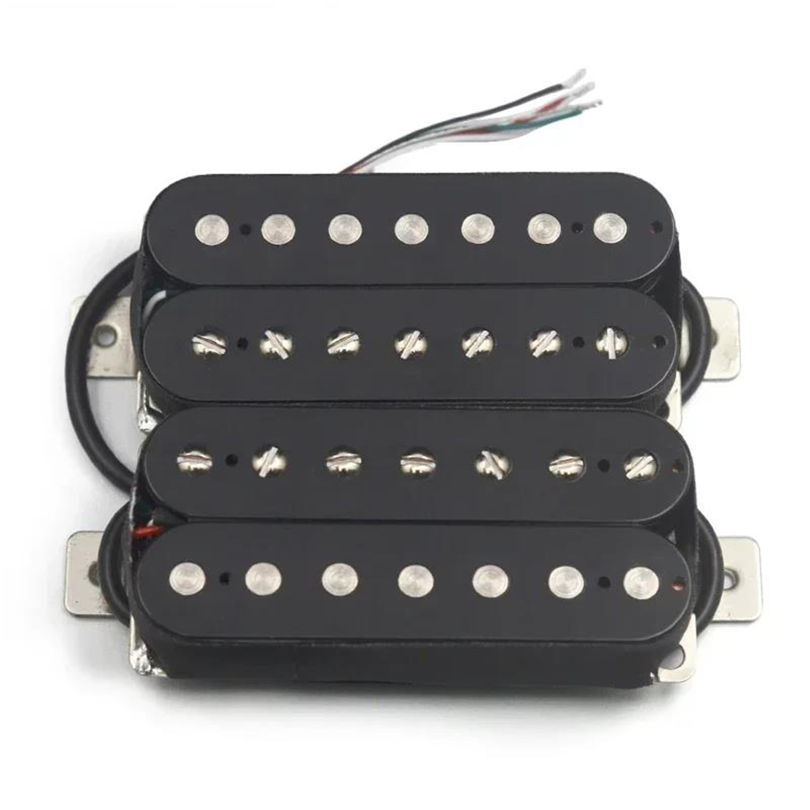 Amantes de la música Pastilla Para Guitarra Eléctr Pastilla Humbucker De Guitarra Eléctrica Alnico 5 Bobina Dividida Piezas De Guitarra De 7 Cuerdas Salida De N-8.8K B-14.2K(B)
