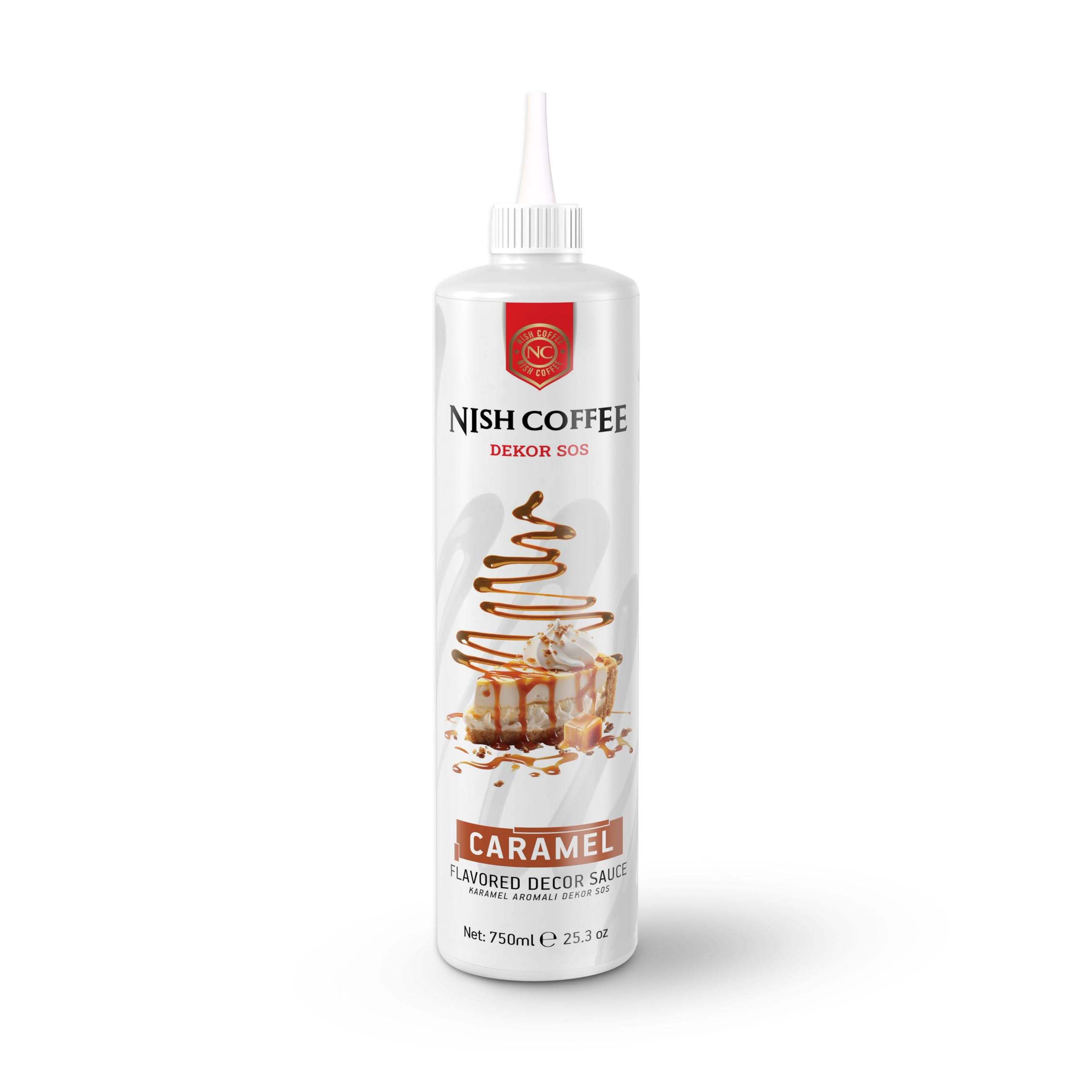 Nish Karamel Aromalı Dekor Sos 750 Gram