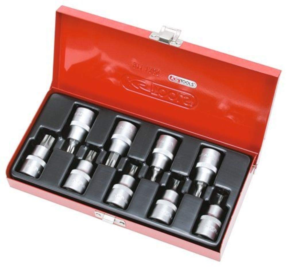 KS Tools 922.1802 zestaw 9 wkrętaków Torx 1/2 cala napęd T20-T60