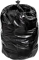 Vista 7 de Restaurantware RW Clean - Bolsas de basura de 55 galones, 100 bolsas de basura ligeras, se adaptan a botes de basura de 55 a 60 galones, elásticos