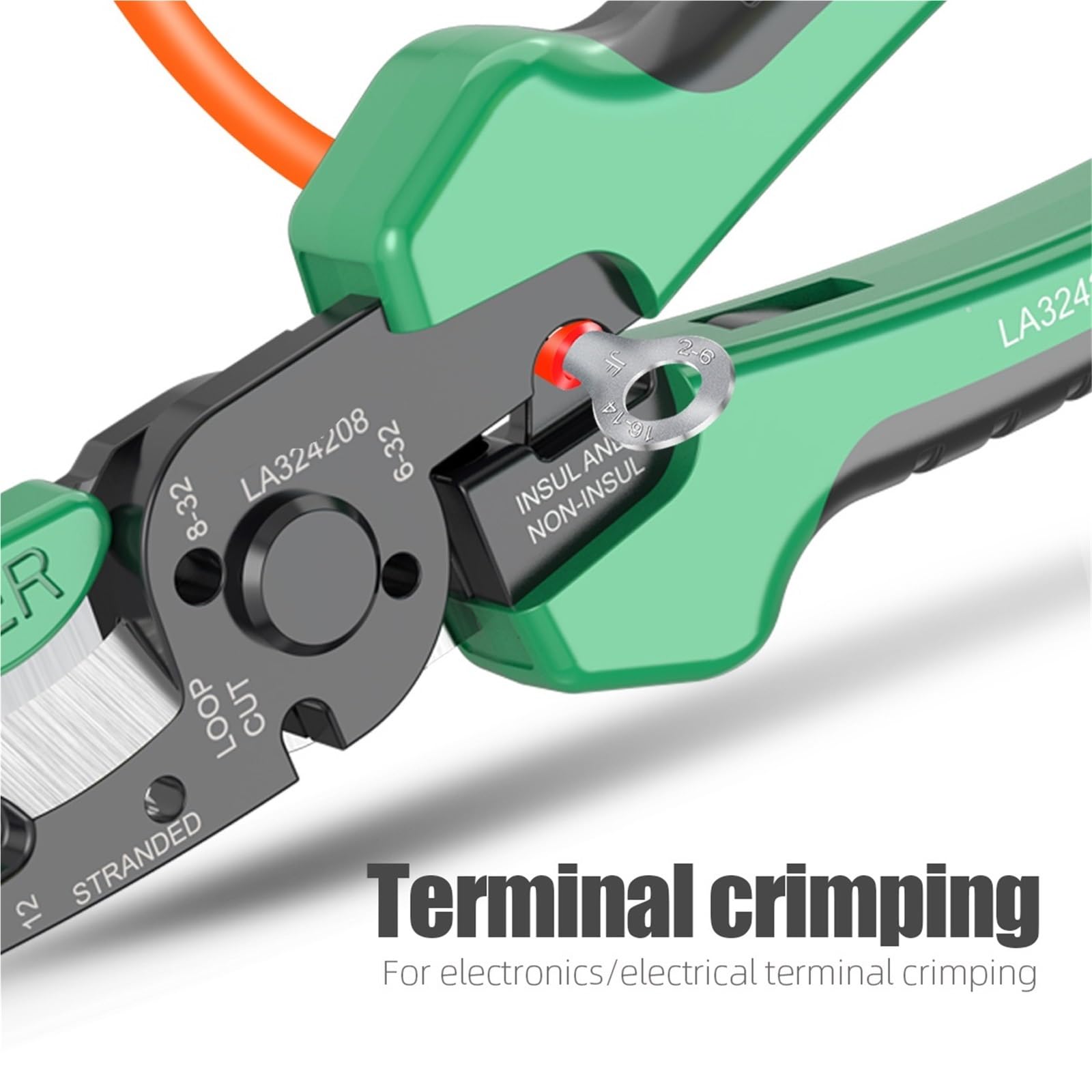 Herramienta profesional for electricistas, alicates pelacables con 8 funciones, herramienta for pelar cables.