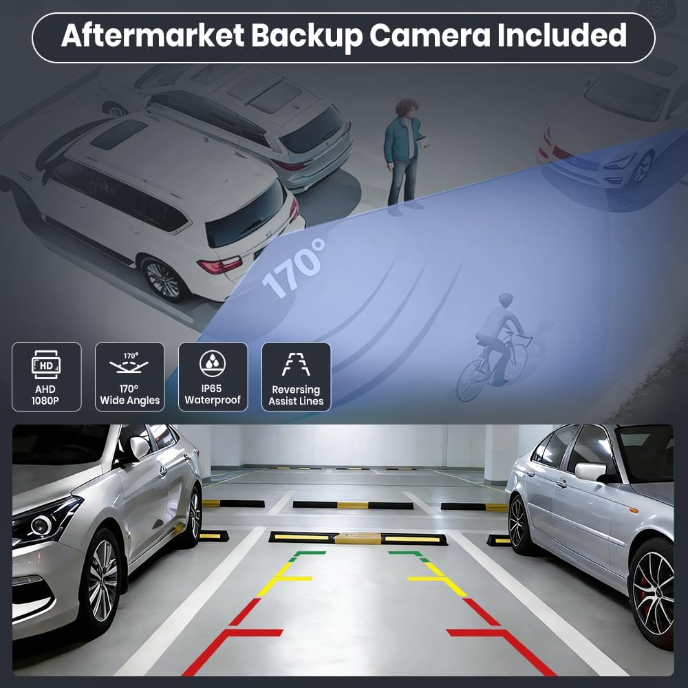 Doreon (2GB+64GB) Car Stereo for Dodge RAM 1500 2500 3500 (2013-2018, Only fit Manual AC), 9" Android 15 Radio with Wireless CarPlay Android Auto WiFi GPS Bluetooth FM AM SWC Backup Camera