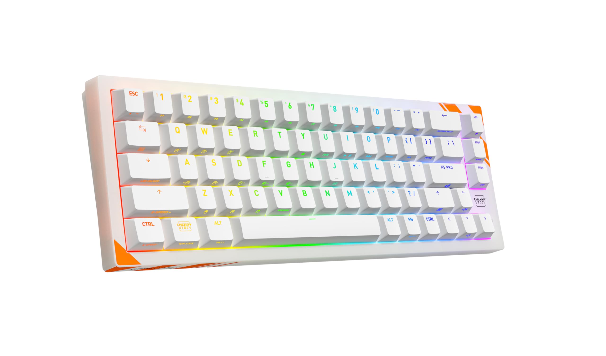 Amazon.com: CHERRY XTRFY K5 Pro TMR Compact, Magnetic Wired Gaming