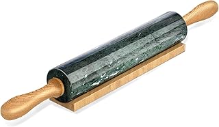 Koville Marmor-Nudelholz: Indisches Grün, Antihaft