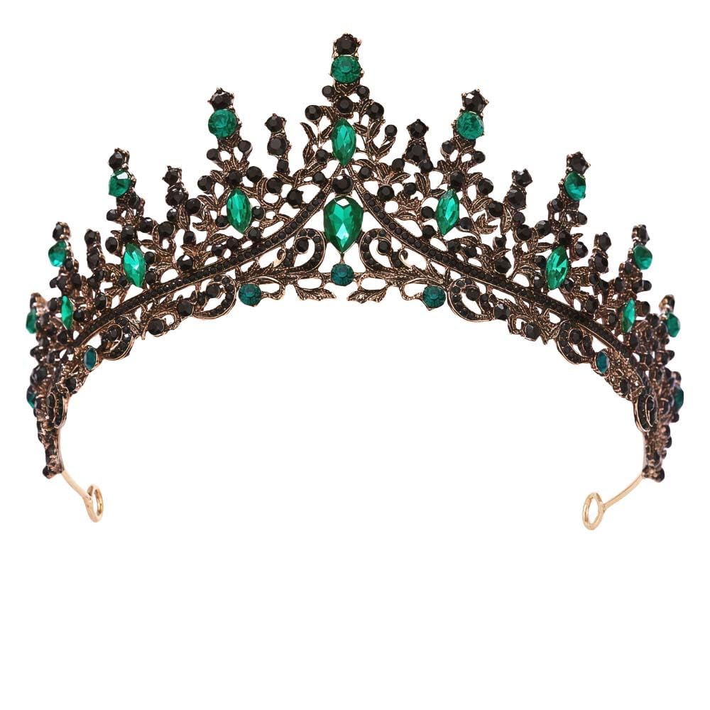 [Geschenkbox verpackt] Vintage Rund Braut Haarschmuck Diadem