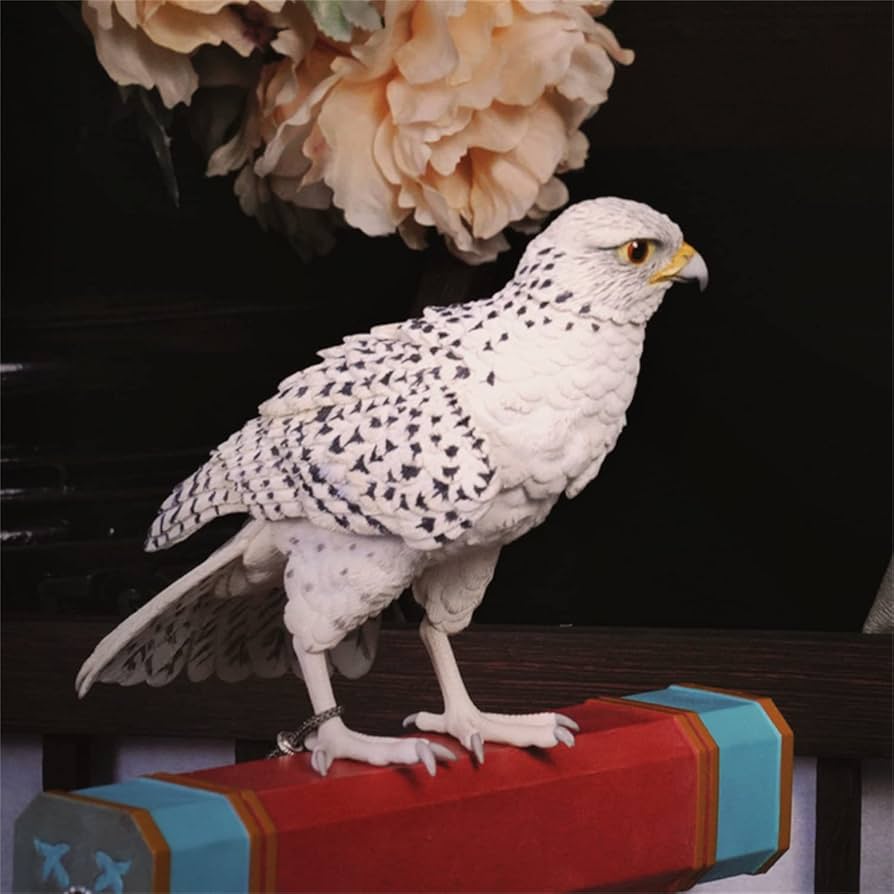 Amazon | JXK 1/3 サイズ シロハヤブサ 海東青 ハヤブサ科