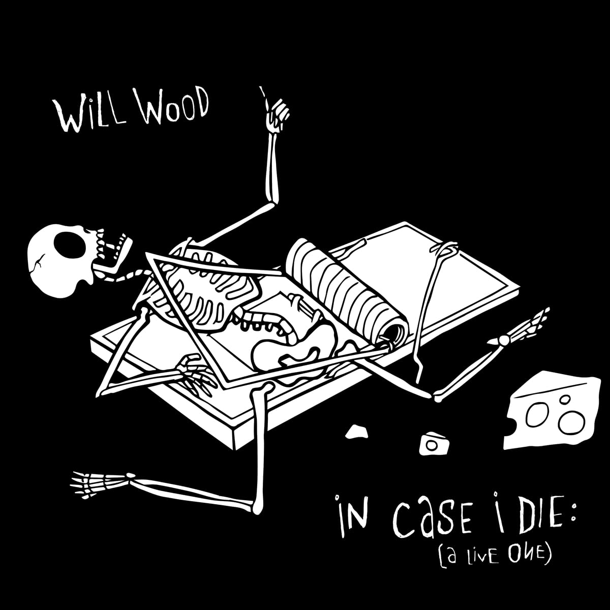 In Case I die (a Live One) (White-Black Splatter