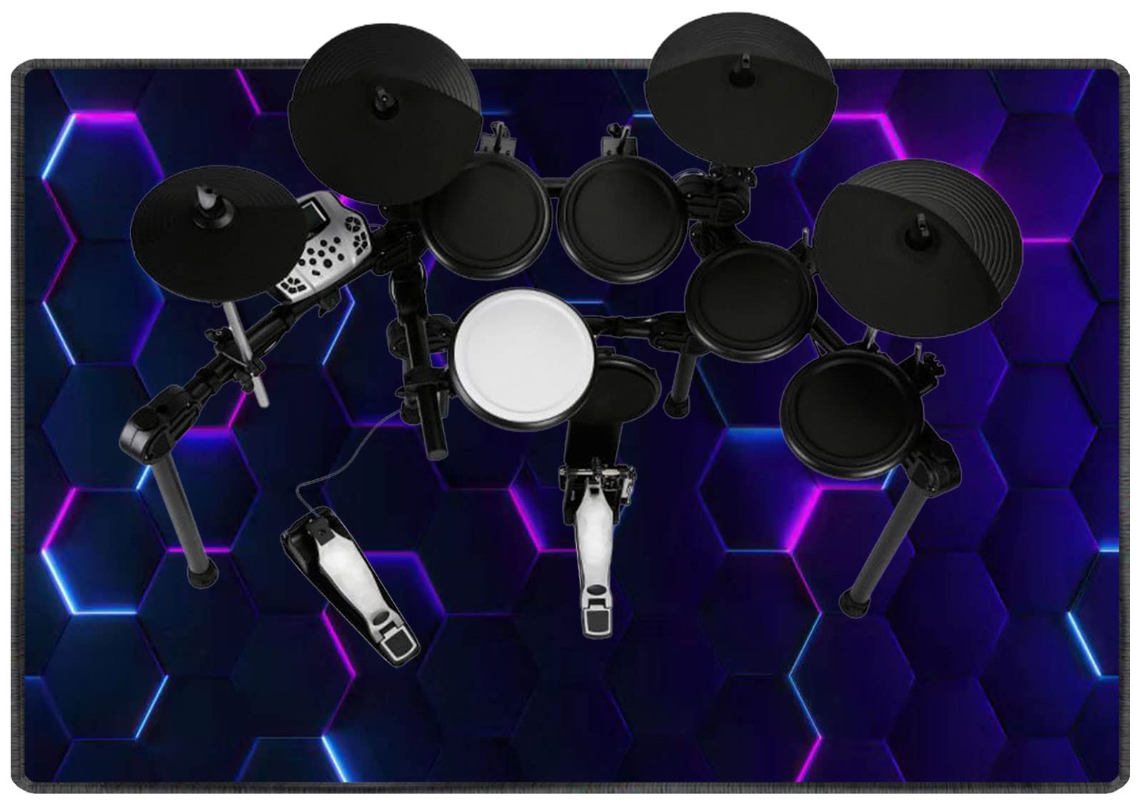 Drumtapijten Antislip Drummat, Drumtapijt, Professioneel Geluiddicht Elektronische Muziekinstrumenten