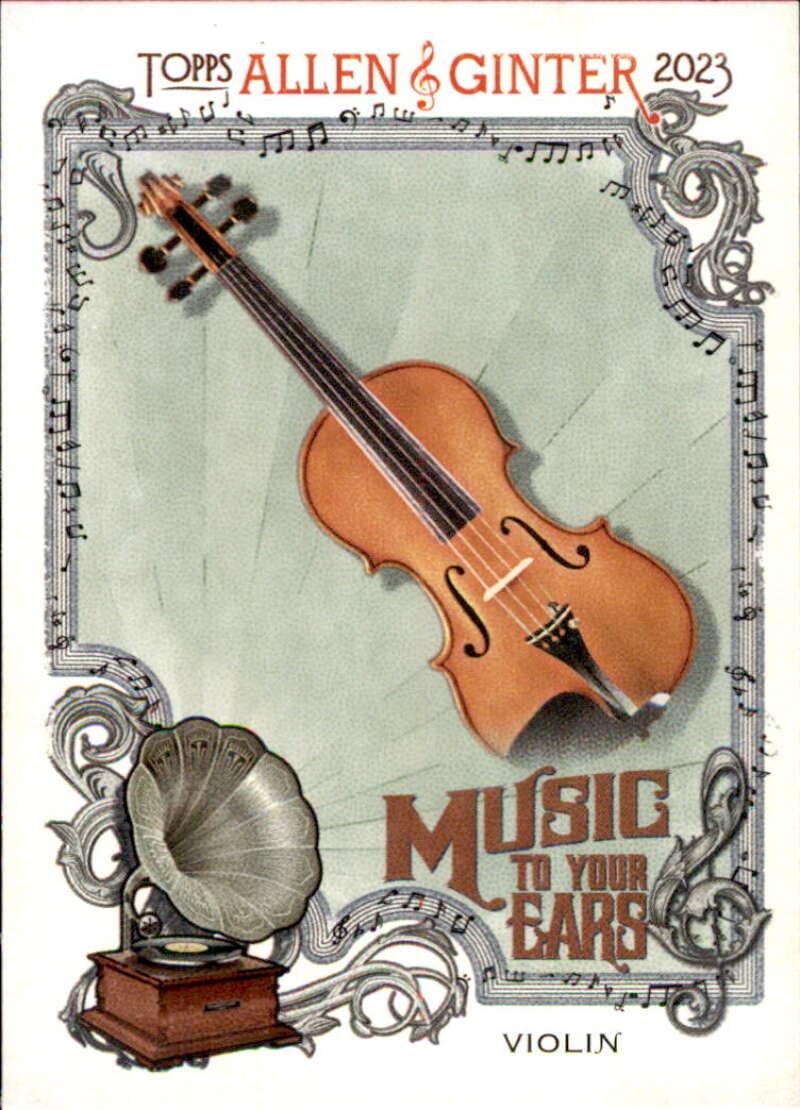 2023 Topps Allen & Ginter #MTYE-3 Violin Baseball Card - Sportscard Superstore