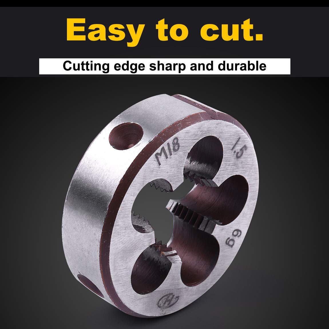 ATOPLEE 1pc M18 Metric Right Hand Thread Die,M18 X 1.5mm — Amazon image 7