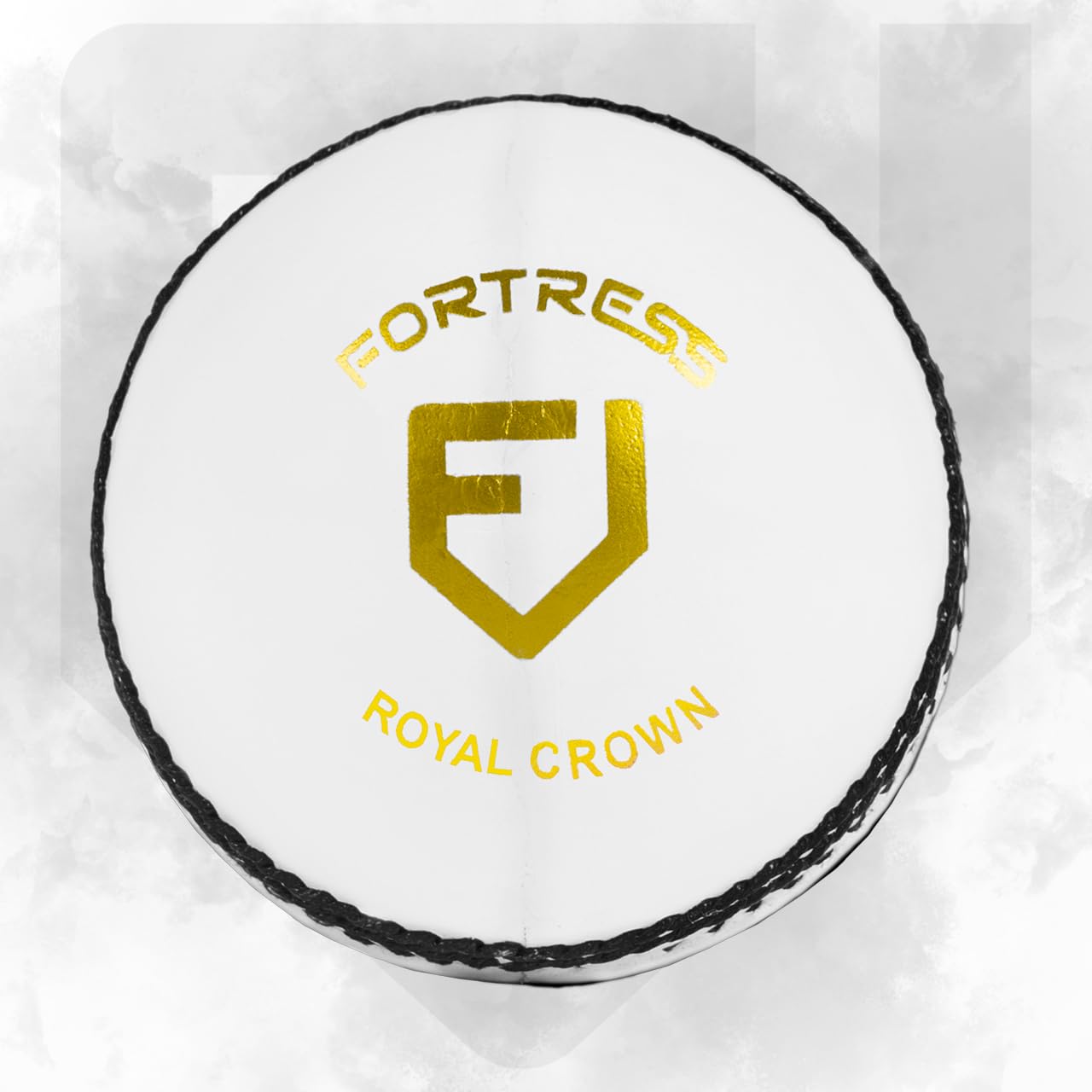 FORZA Fortress Royal Crown Cricket Bälle - Hochwertiger handgenähter Leder Cricketball [5.5oz, 5oz oder 4.75oz] - 4 Farboptionen