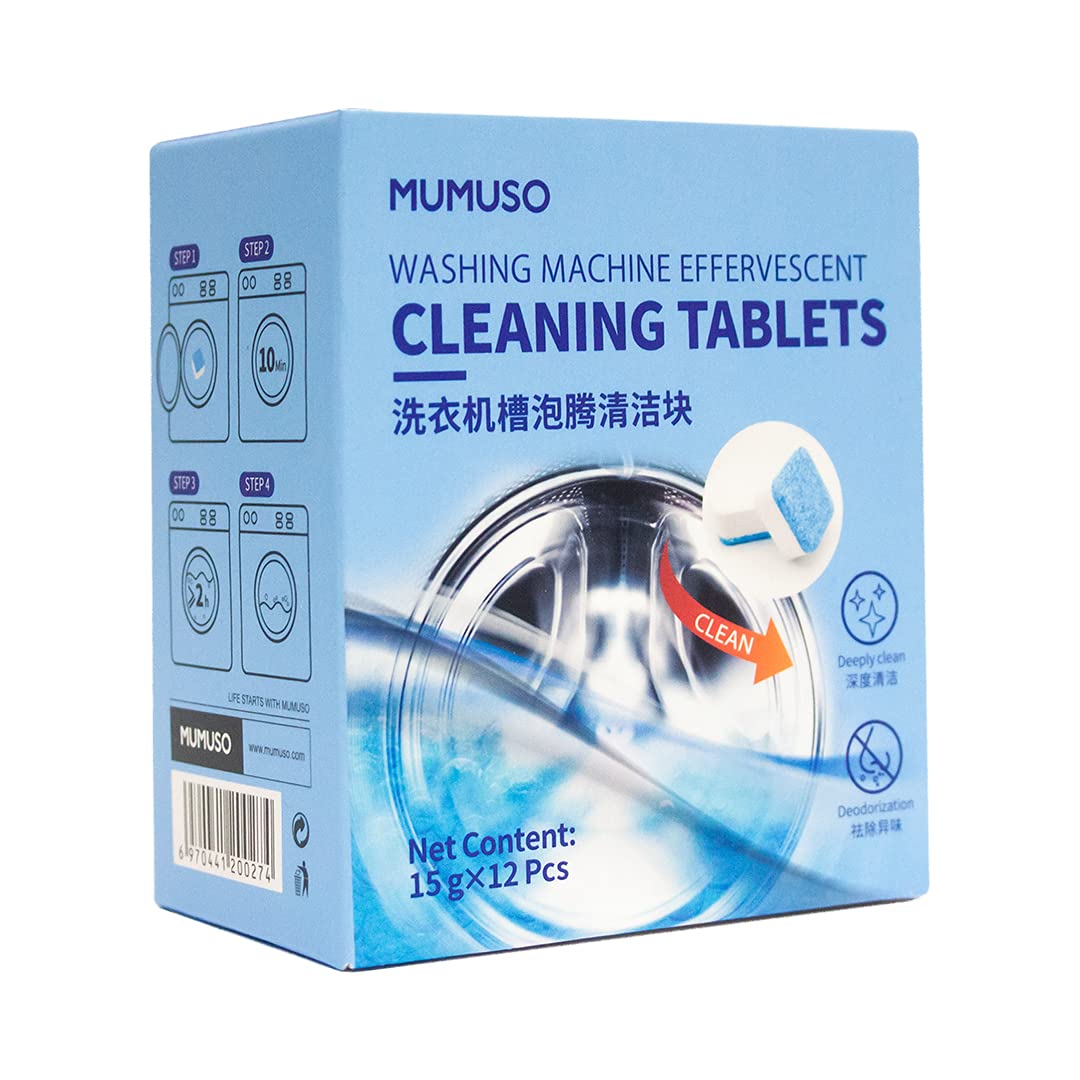MUMUSO WASHING MACHINE EFFERVESCENT CLEANING TABLETS