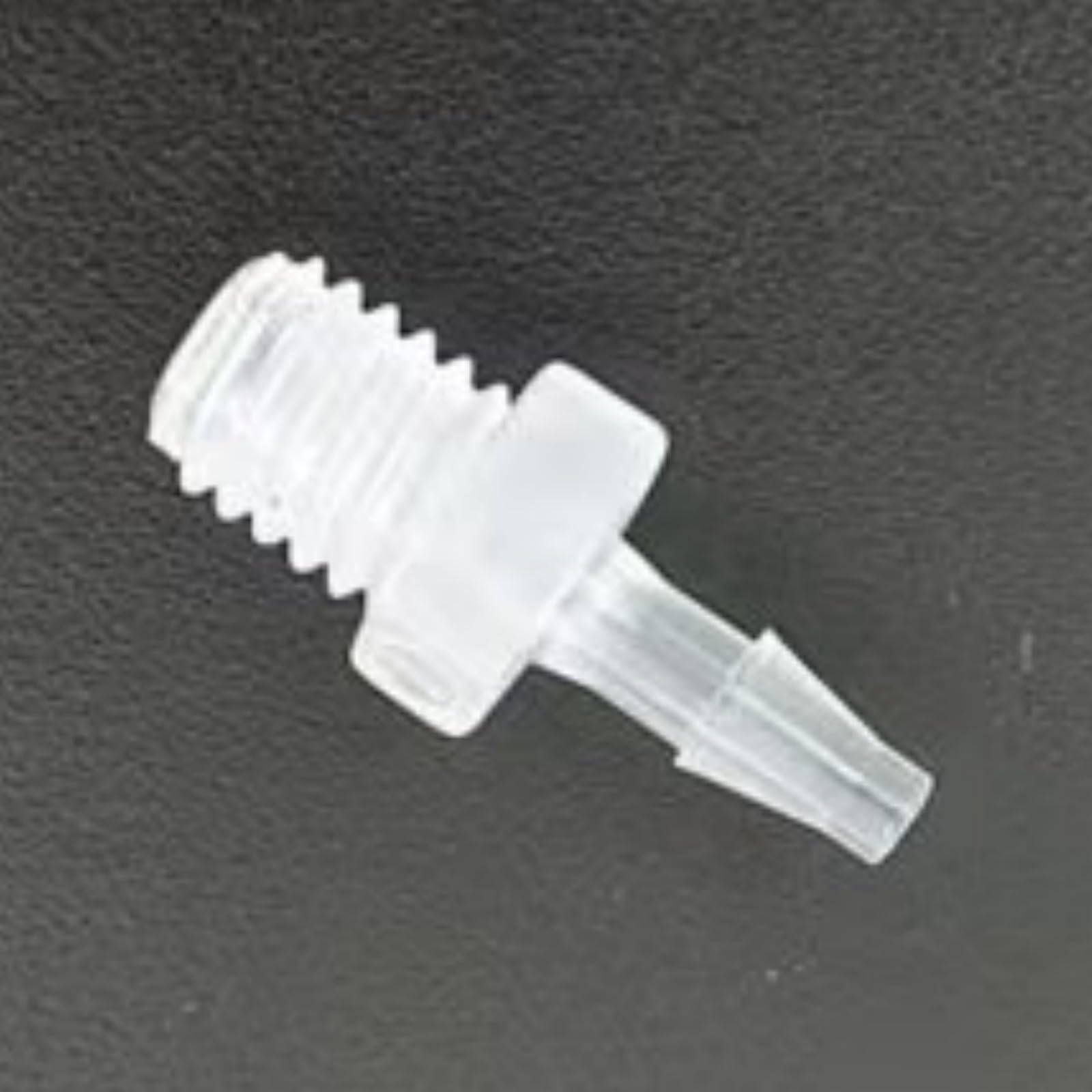 Złączki do węży PP 10-32UNF Adapter z gwintem zewnętrznym 100 szt. do laboratoryjnych maszyn spożywczych(1.6mm 1/16inch)