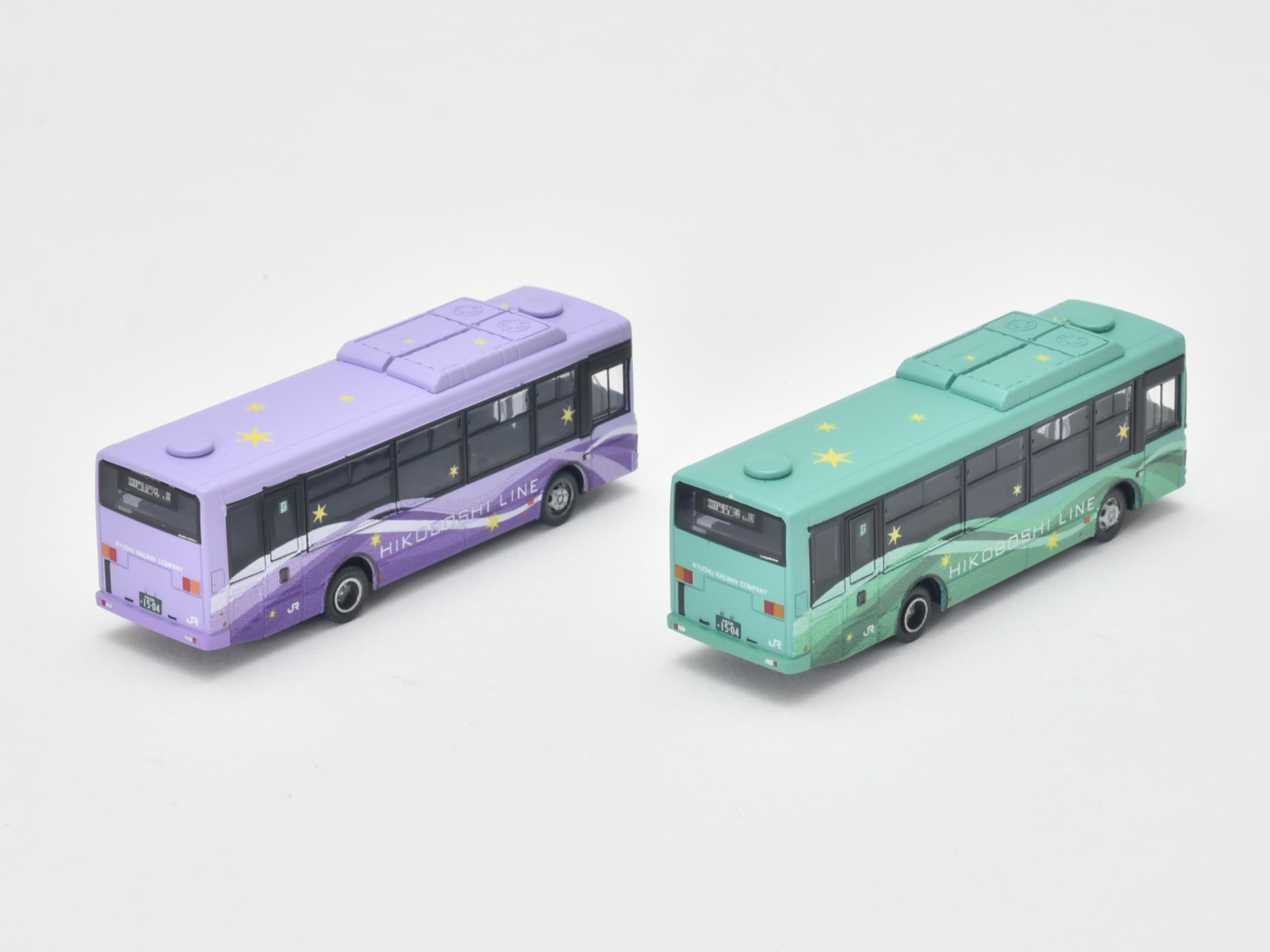 Kolekcja autobusów JR Kyushu Hitahikoyama Line BRT Hibari Line Zestaw 2 materiałów do dioramy