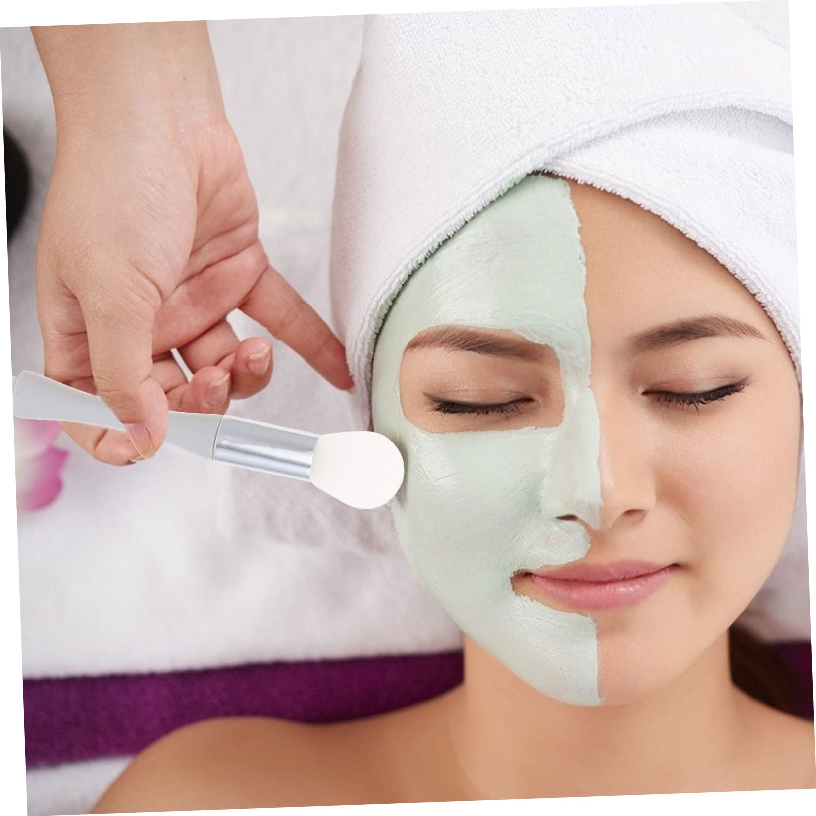 Didiseaon 15 Pz pennello maschera applicatori per trucco strumenti di argilla Spazzola per maschera Spazzola per applicare maschere strumenti per la cura del lavandino ragazza