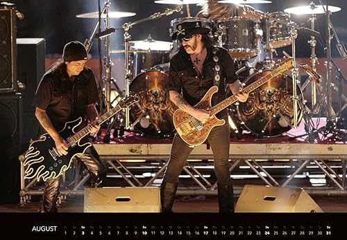 Calendrier Motörhead 2025 : le calendrier officiel avec un aperçu très privé de la vie touristique de Motörhead. Calendrier mural. Calendrier officiel – vue 9