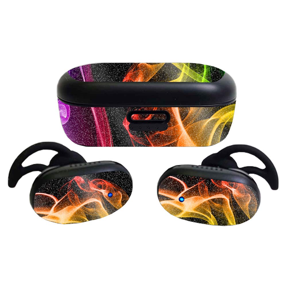 MightySkins Glossy Glitter Skin Compatible with Bose QuietComfort Earbuds (2020)