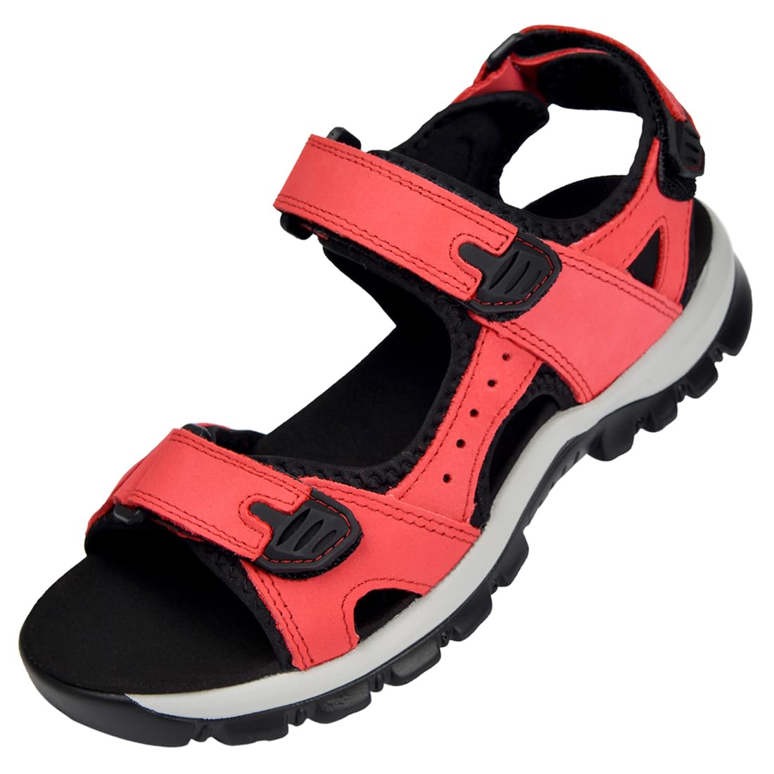Harssidanzar Sandali sportivi estivi da donna Sandali in pelle Sandali sportivi all'aperto SL256EU