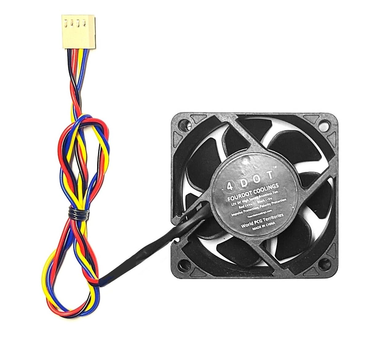 Fourdot PWM Fan for desktop cabinet 60mm 4 Wire Model 6025 (B0D9FGKD42) Amazon Price History, Amazon Price Tracker