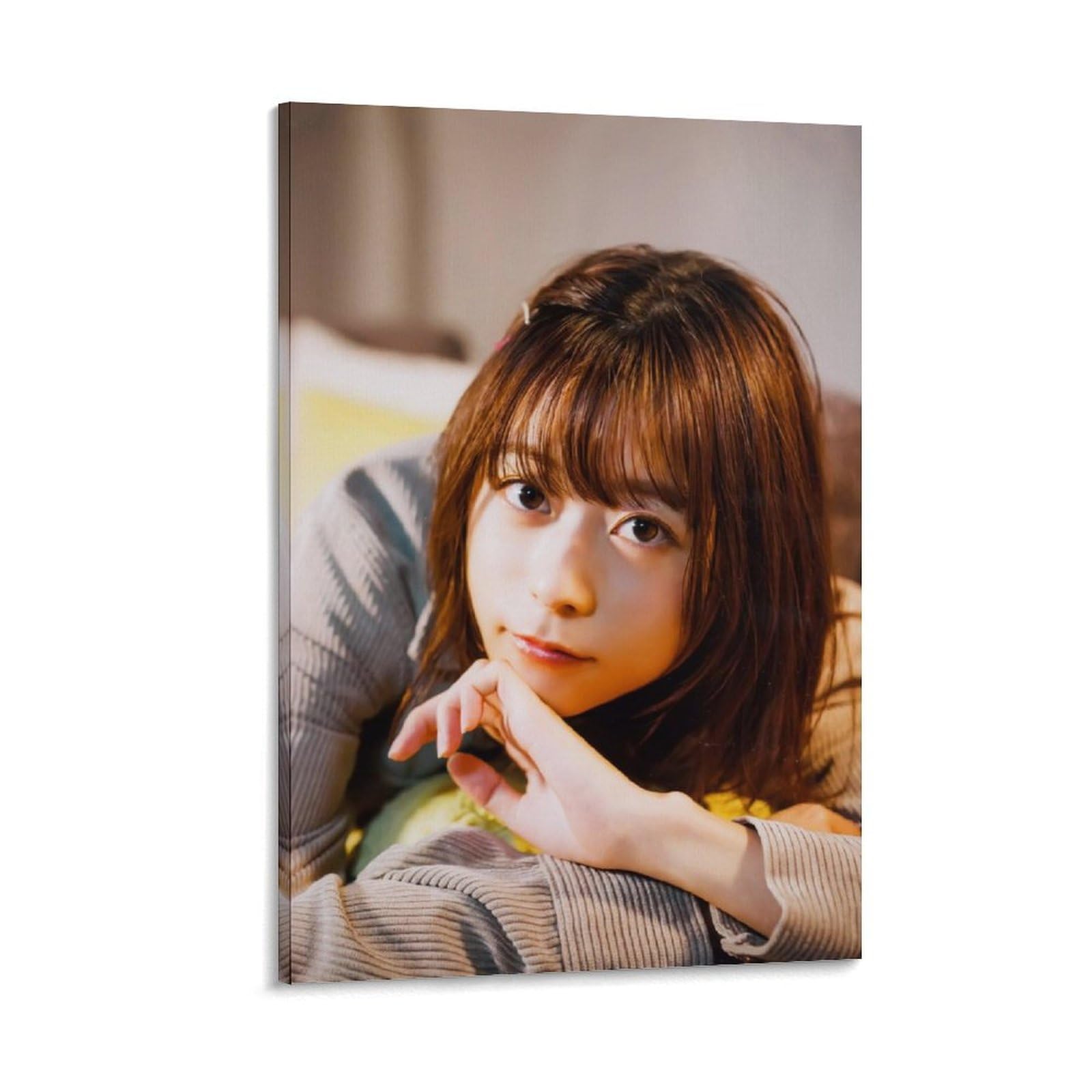 Amazon.co.jp: 水瀬いのり キャンバスアートポスター 水着写真